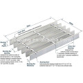 galvanized steel grating, galvanized floor grating, bar grating, trench grating